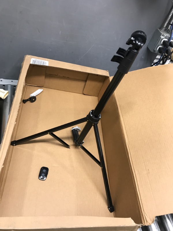 Photo 2 of **BROKEN**
UBeesize 67'' Phone Tripod Stand & Selfie Stick Tripod, All in One Professional Cell Phone Tripod, Cellphone Tripod with Wireless Remote and Phone Holder, Compatible with All Phones/Cameras
