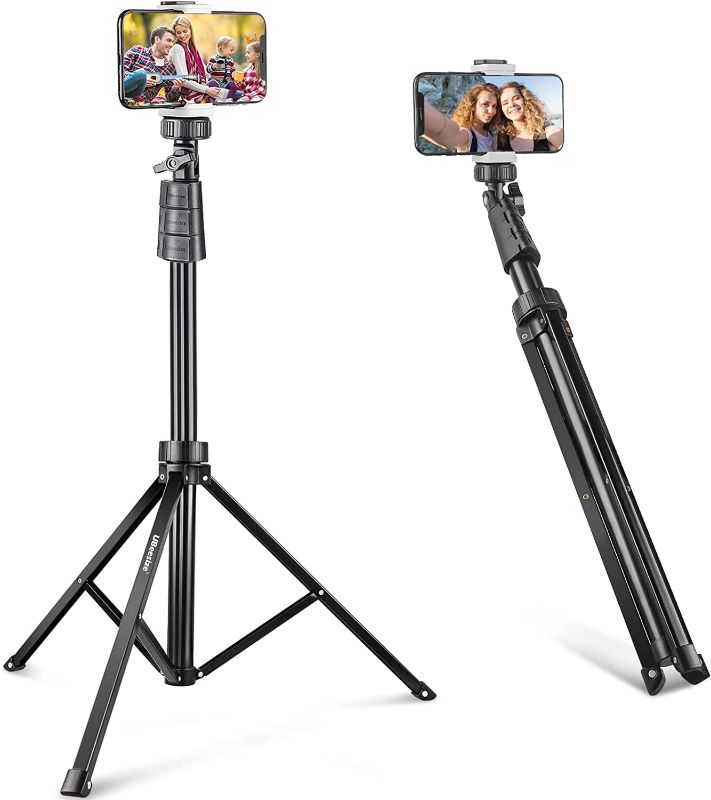 Photo 1 of **BROKEN**
UBeesize 67'' Phone Tripod Stand & Selfie Stick Tripod, All in One Professional Cell Phone Tripod, Cellphone Tripod with Wireless Remote and Phone Holder, Compatible with All Phones/Cameras
