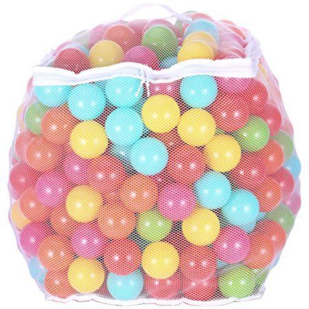 Photo 1 of BalanceFrom 23Inch Phthalate Free BPA Free NonToxic crush Proof Play Balls Pit Balls 6 Bright col