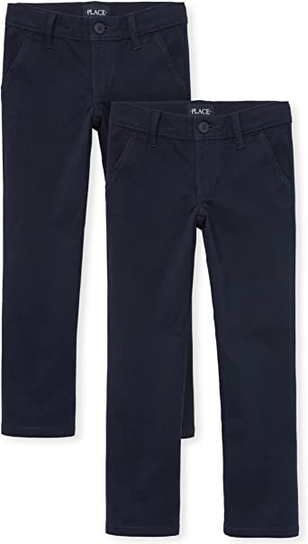 Photo 1 of The Children's Place Girls' Skinny Chino Pants 2 PACK
SIZE- 8