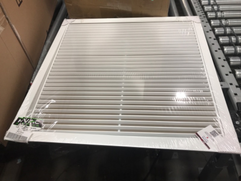 Photo 3 of **MINOR DAMAGE** HVAC PREMIUM 24" X 24" ALUMINUM RETURN FILTER GRILLE - EASY AIR FLOW
