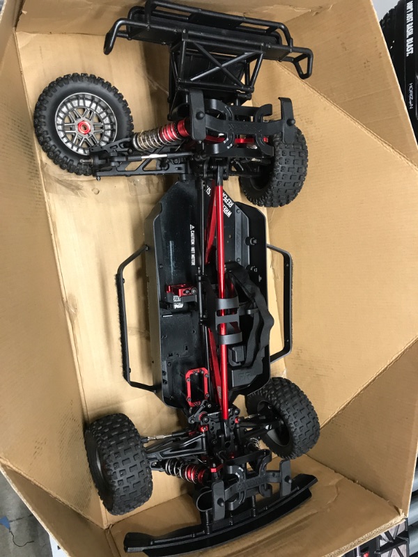 Photo 2 of **MINOR DAMAGE MISSING PARTS** ARRMA RC Truck 1/7 Mojave 4X4 Extreme Bash Roller, ARA7204 , Black