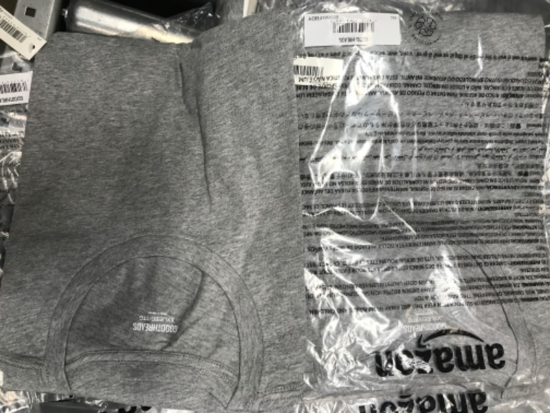 Photo 1 of **Set of 2**Goodthreads Men's Slim-Fit Short-Sleeve Cotton Crewneck T-Shirt XX-Large Dove Grey No Pocket