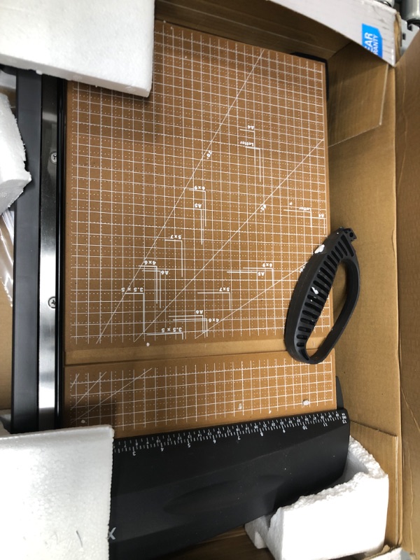 Photo 1 of X-ACTO 26315 Heavy Duty Wood Guillotine Trimmer, 12" x 15" 15 Inch Cut