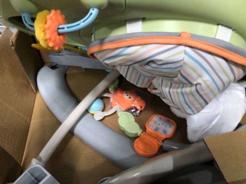 Photo 2 of Fisher-Price Jumperoo Baby Bouncer and Activity Center with Lights and Sounds, Sweet Snugapuppy SpaceSaver