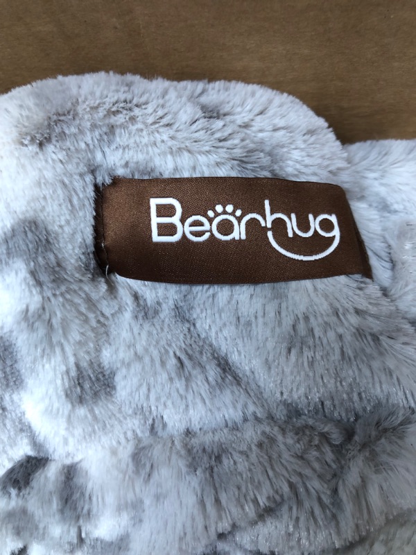 Photo 6 of Bearhug Electric Heated Blanket Queen Size 84" x 90", 5-Year Warranty, Dual Controllers, Reversible Faux Fur & Sherpa, 10 Heating Levels & 1-12H Auto Off, Over-Heat Protect, ETL, Machine Washable