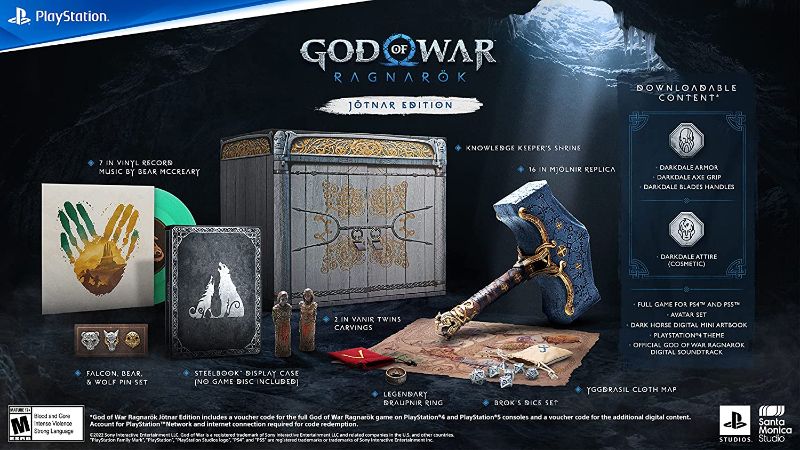 Photo 2 of God of War Ragnarök Jötnar Edition - PS4 and PS5 Entitlements PS4/PS5 Jotnar Edition