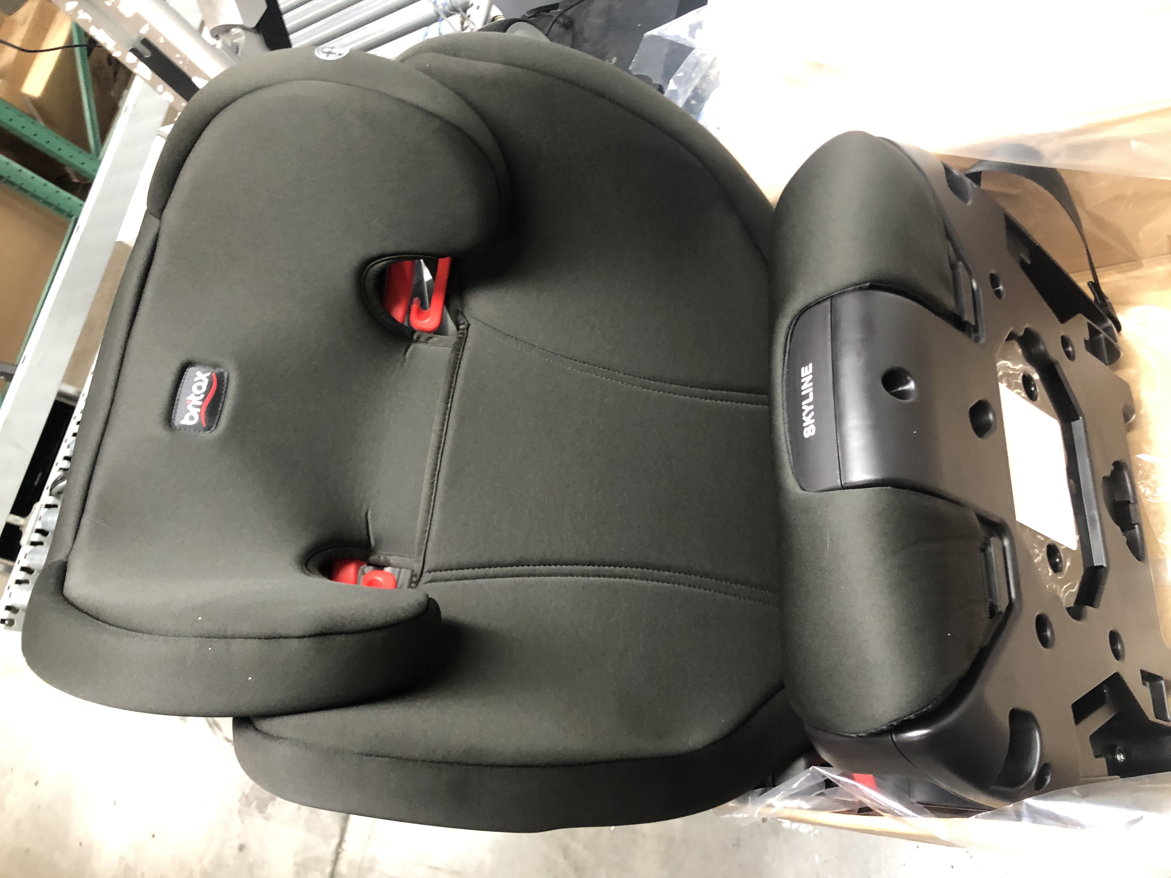 Photo 2 of Britax Skyline 2-Stage Belt-Positioning Booster Car Seat, Dusk - Highback and Backless Seat