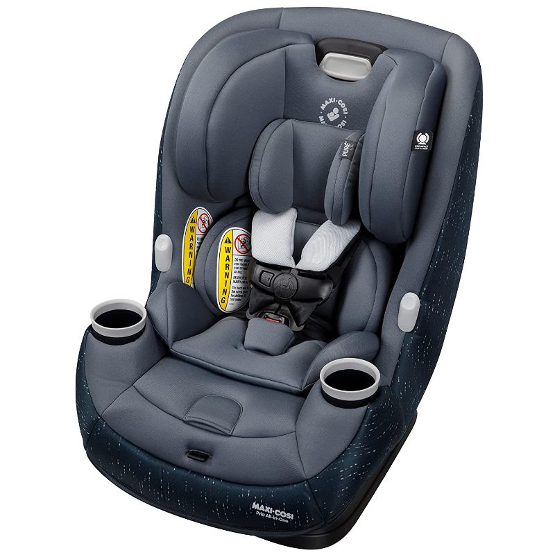 Photo 1 of **SEE NOTES** Maxi-Cosi Pria All-in-One Convertible Car Seat, All-in-One Seating System: Rear-Facing, from 4-40 pounds; Forward-Facing to 65 pounds; and up to 100 pounds in Booster Mode, Sonar Grey