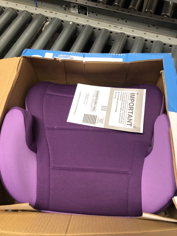 Photo 2 of Cosco Topside Child Safe Belt Positioned Backless Booster Car Seat, Purple Grape