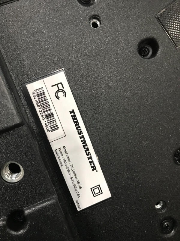 Photo 5 of **SEE NOTES**
Thrustmaster TX RW Leather Edition (XBOX Series X/S, XOne & Windows) Black Thrustmaster TX Racing Wheel Leather Edition