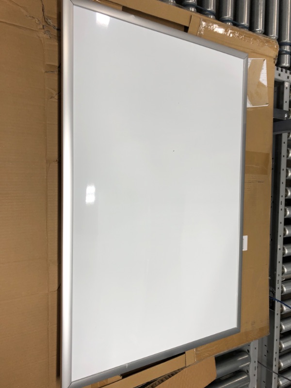 Photo 2 of U Brands Magnetic Dry Erase Board, 23 x 35 Inches, Silver Aluminum Frame (071U00-01)