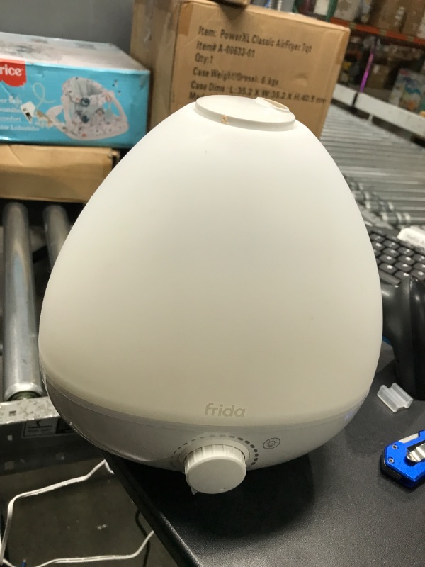 Photo 3 of ** POWERS ON*** Frida Baby Fridababy 3-in-1 Humidifier with Diffuser and Nightlight, White