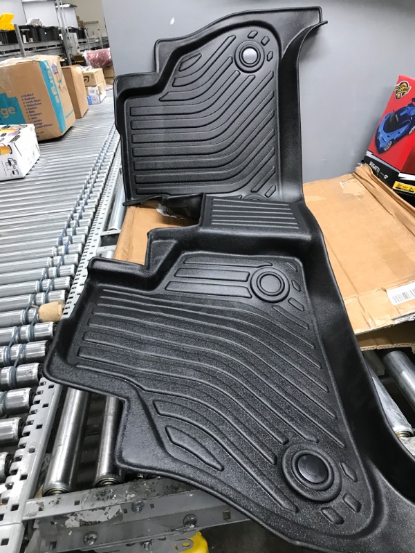 Photo 2 of ANBINGO Floor Mats Custom for BMW X5 2023 2022 2021 2020 2019 Waterproof Car Mats All Weather Guard TPE Heavy Duty Automotive Floor Liners Front & Rear Row Full Set Black BMW X5 (G05) Accessories BMW X5(G05) 40i 50i 45e M M50i 2019-2023