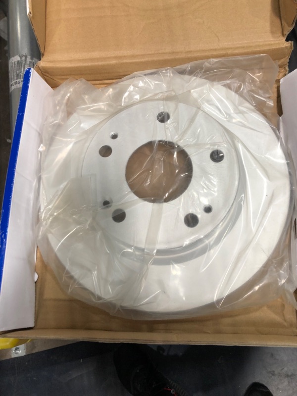 Photo 2 of ACDelco Advantage 18A82073AC Coated Rear Disc Brake Rotor