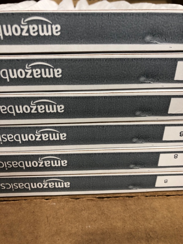 Photo 3 of Amazon Basics Merv 8 AC Furnace Air Filter - 14x20x1, 6-Pack,white 14x20x1 Merv 8