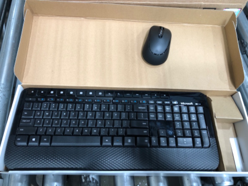 Photo 3 of Microsoft Wireless Desktop 2000, Black - Wireless Keyboard and Mouse Combo with Comfortable Palm Rest.