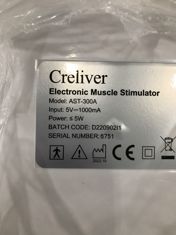 Photo 4 of Creliver Foot Circulation Plus EMS & TENS Foot Nerve Muscle Massager, Electric Foot Stimulator Improves Circulation, Feet Legs Circulation Machine Relieves Body Pains, Neuropathy (FSA or HSA Eligible)