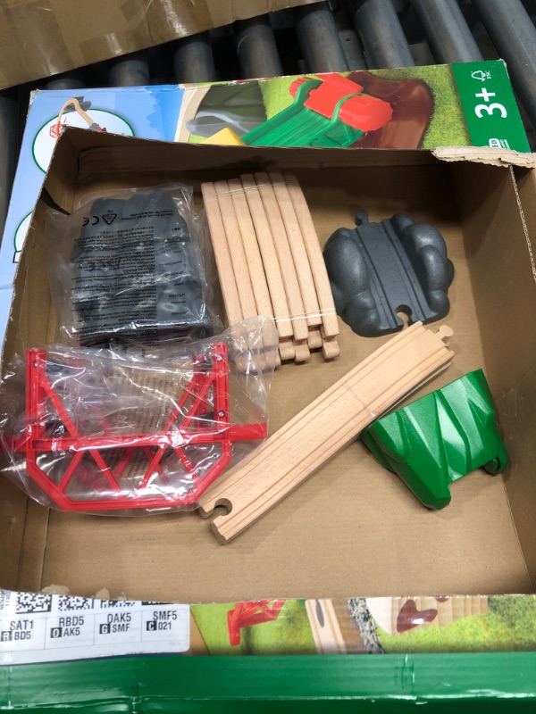 Photo 2 of *** MISSING PARTS *** Brio 33984 Animal Farm Set | Wooden Toy Train Set for Kids Age 3 and Up