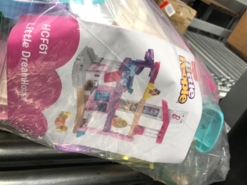 Photo 1 of Fisher-Price Barbie Little DreamHouse Little People, Interactive Toddler playset with Lights, Music, Phrases, Figures and Play Pieces
