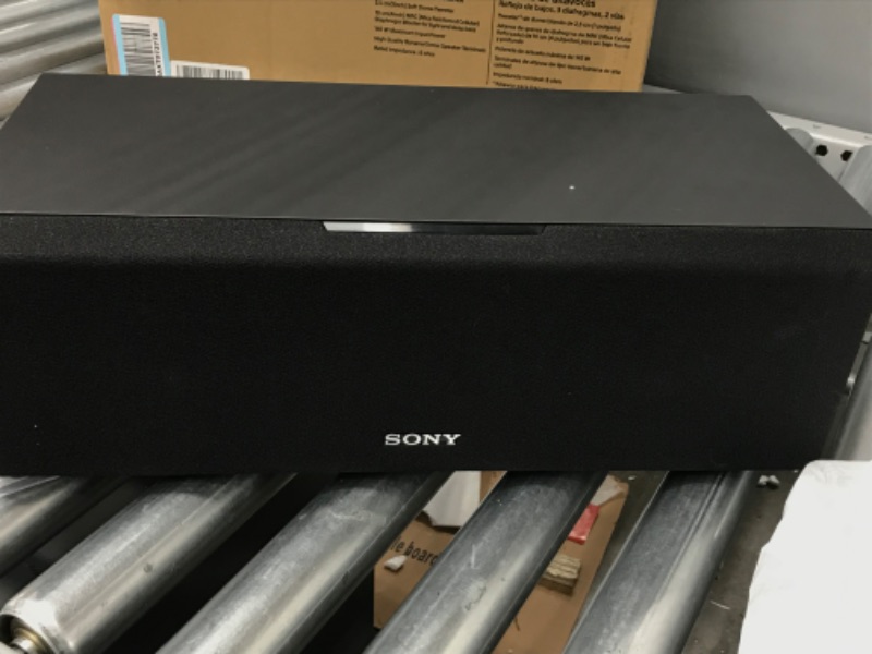 Photo 2 of Sony SSCS8 2-Way 3-Driver Center Channel Speaker - Black, 4 Bookshelf Speaker System