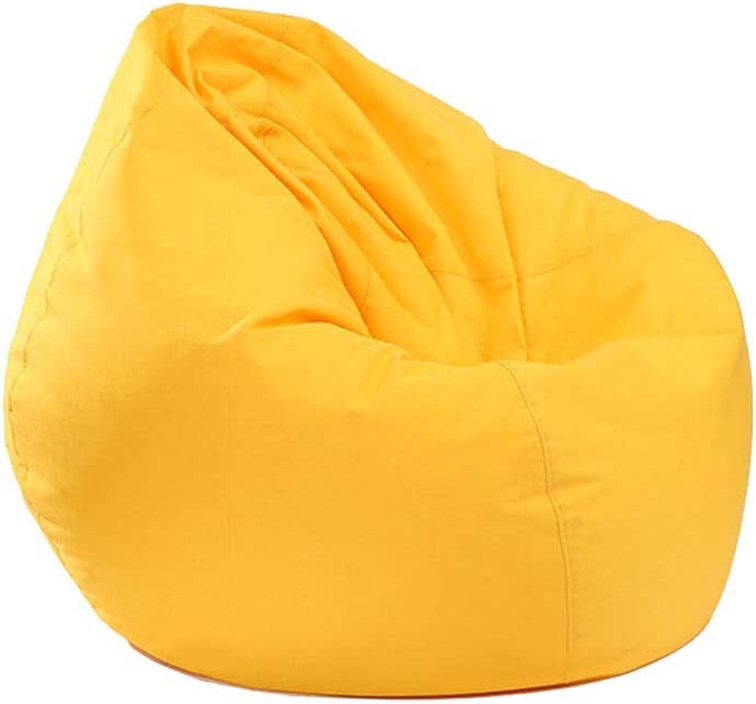 Photo 1 of 
Bean Bag for Adults and Kids Sofa Chair Storage , Lazy Bean Bag Chair Cover, Waterproof Zippered Bean Bag Canvas Chair Cover Lounger Sack 29.53inch,