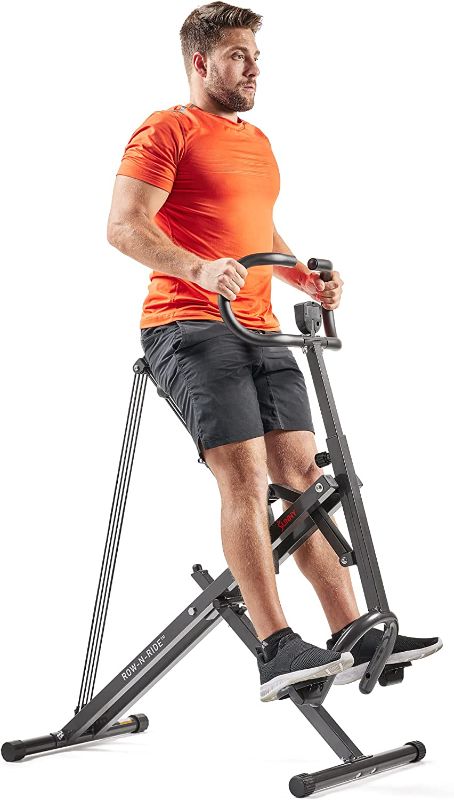 Photo 1 of 
Sunny Health & Fitness Row-N-Ride™ Plus Assisted Squat Machine – NO. 077PLUS
