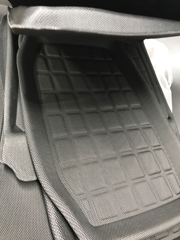 Photo 3 of TAPTES 2023 2022 2021 Full Set Floor Mats Front Trunk Mats for Tesla Model 3 2021 2022 2023, Premium All Weather Anti-Slip Waterproof Floor Liners Cargo Rear Trunk Mat Interior Accessories (Set of 6)