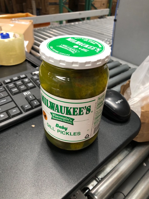 Photo 2 of 6 Pack Milwaukee's Plain Baby Dill Pickles - 32 fl oz