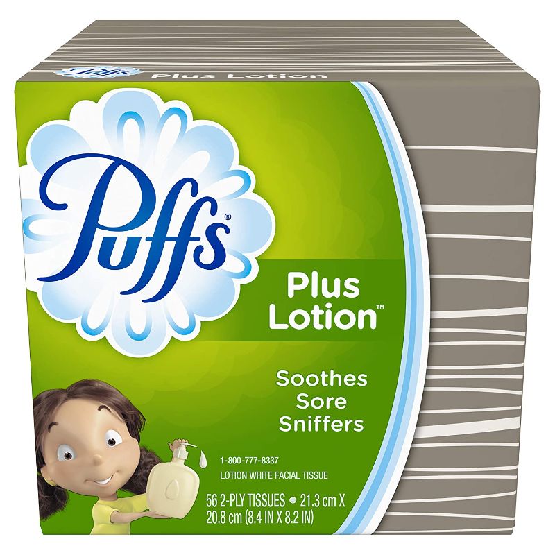 Photo 1 of 10 cube boxes Puffs Plus Lotion Facial Tissues 