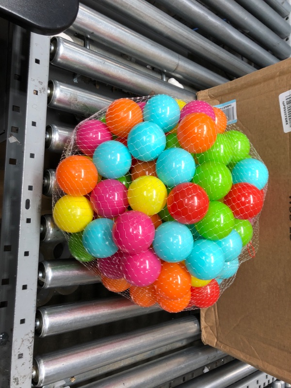 Photo 1 of 100 count  Ball Pit Balls for Baby and Toddler Phthalate Free BPA Free Crush Proof Plastic