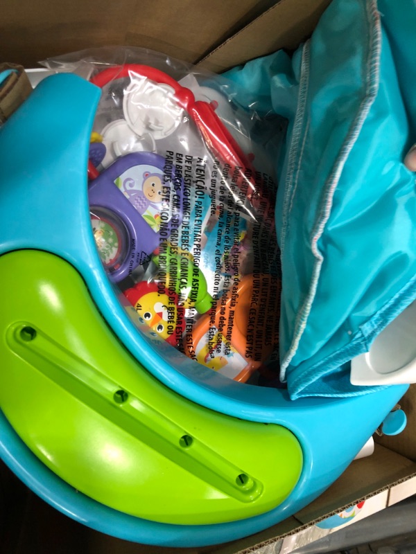 Photo 5 of Fisher-Price Deluxe Sit-Me-Up Floor Seat with Toy-Tray Happy Hills