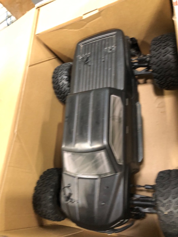 Photo 2 of ARRMA 1/10 Big Rock 4X4 V3 3S BLX Brushless Monster RC Truck RTR (Transmitter and Receiver Included, Batteries and Charger Required), Black, ARA4312V3