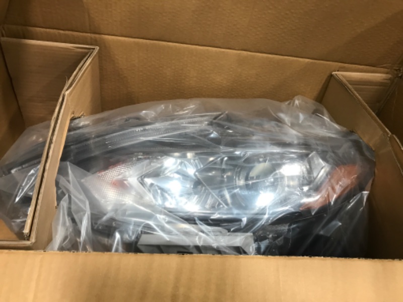 Photo 1 of LH + RH Headlight Headlamp Assembly Replacement for 2016 2017 2018 Nissan Altima (Halogen Type) Projector Headlights Driver and Passenger Side