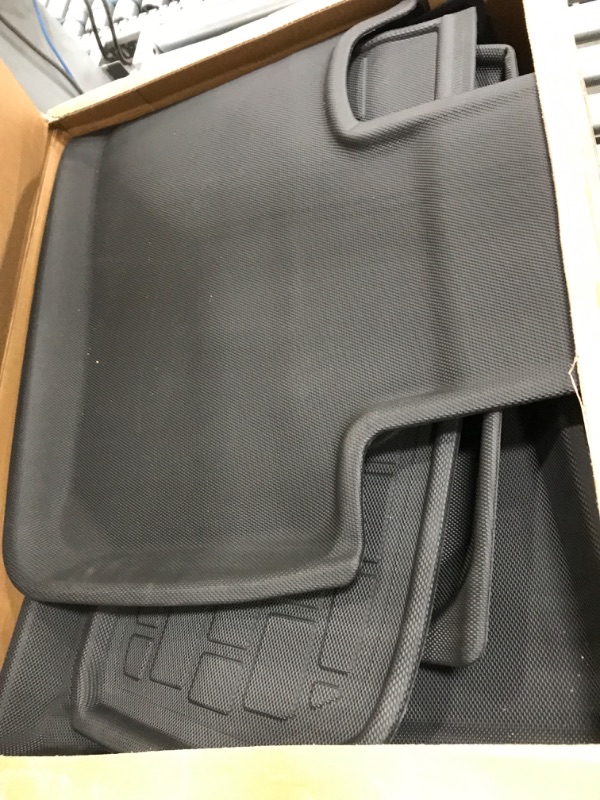 Photo 1 of BASENOR 7PCS Tesla Model Floor Mats 3D Full Set Liners All-Weather Anti-Slip Waterproof Frunk