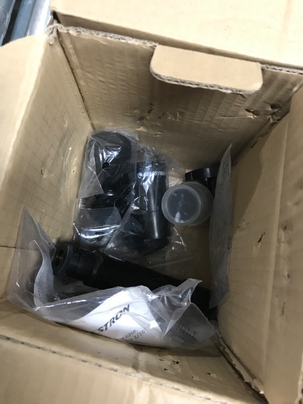 Photo 1 of (Missing some hardware)  Celestron - PowerSeeker 127EQ Telescope - Manual German Equatorial Telescope for Beginners - Compact and Portable - Bonus Astronomy Software Package - 127mm Aperture 127EQ Newtonian