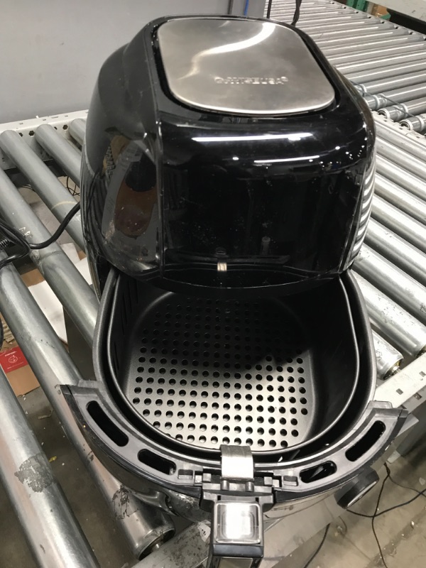 Photo 1 of **PARTS ONLY**
8-in-1 5.8 Qt. Black Electric Air Fryer with Recipe Book