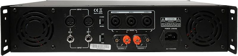 Photo 1 of Gemini GPA-3500 3000W Professional DJ Power Amplifier