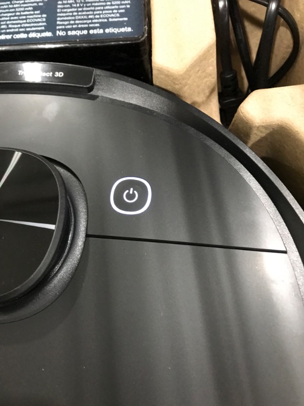 Photo 4 of ***PARTS ONLY*** ECOVACS Deebot N8 Pro Robot Vacuum and Mop, Strong 2600Pa Suction, Laser Based LiDAR Navigation, Smart Obstacle Detection, Multi-Floor Mapping, Fully Customized Cleaning, Self Empty Station Compatible