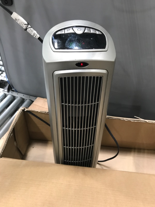 Photo 2 of Lasko Oscillating Digital Ceramic Tower Heater for Home with Adjustable Thermostat, Timer and Remote Control, 23 Inches