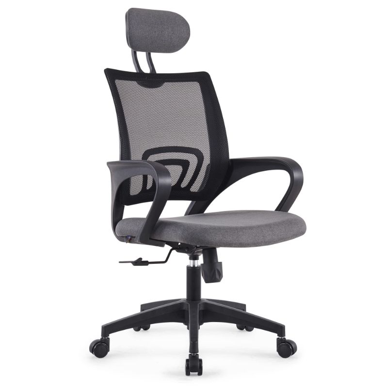 Photo 1 of Home Office Chair Ergonomic Mesh Computer Chair Lumbar Support Modern Executive Rolling Swivel Task Chair with Adjustable Headrest Comfortable Mid-Black Task Home Office Chair…
