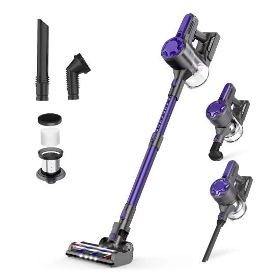 Photo 1 of ONSON Cordless Vacuum Cleaner, 4 in 1 Lightweight Vacuum Cleaner, Stick Vacuum for Hard Floor
