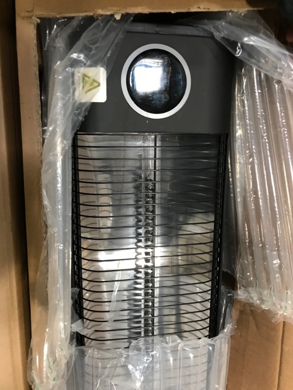 Photo 1 of Uthfy Outdoor Patio Heater,Electric 1500W Infrared Patio Heater with Remote,Outdoor Space Heater with Tripod,IP45,9Hours Timer,Overheating Protection
