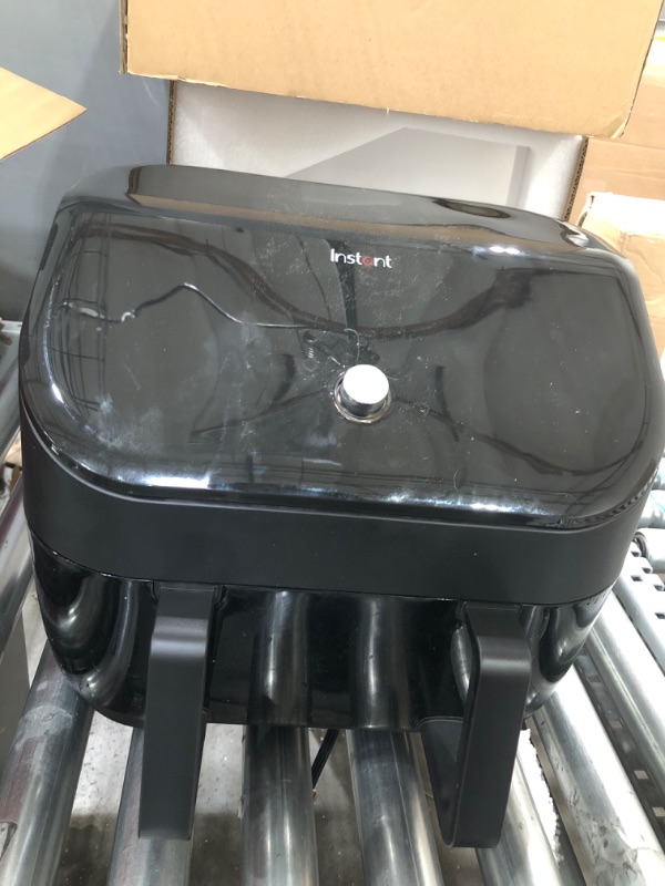 Photo 3 of Instant Vortex 9 Quart VersaZone 8-in-1 Air Fryer with Dual Basket Option, From the Makers of Instant Pot with EvenCrisp Technology, Nonstick and Dishwasher-Safe Basket, App With Over 100 Recipes 9QT Dual Basket