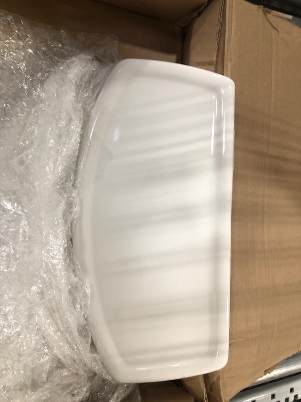 Photo 2 of American Standard 735121-400.020 Cadet 3 Toilet Tank Lid, 1 Pack, White