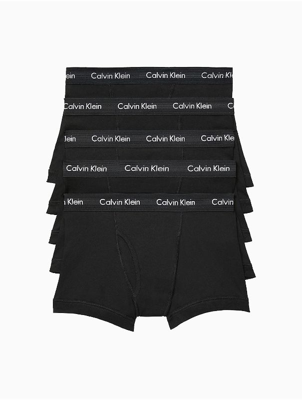 Photo 1 of Calvin Klein Men's 5-Pk. Cotton Classic Trunks