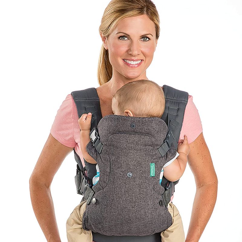 Photo 1 of Infantino Flip Advanced 4-in-1 Carrier - Ergonomic, convertible, face-in and face-out front and back carry for newborns and older babies 8-32 lbs
