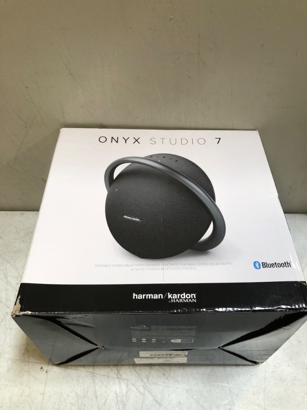 Photo 9 of Harman Kardon Onyx Studio 7 Bluetooth Wireless Portable Speaker - 8 Hours Music Play time - Black
