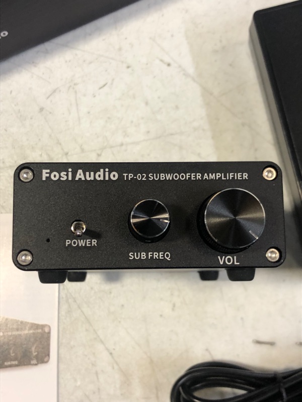 Photo 1 of Fosi Audio TP-02 TDA7498E Subwoofer Amplifier