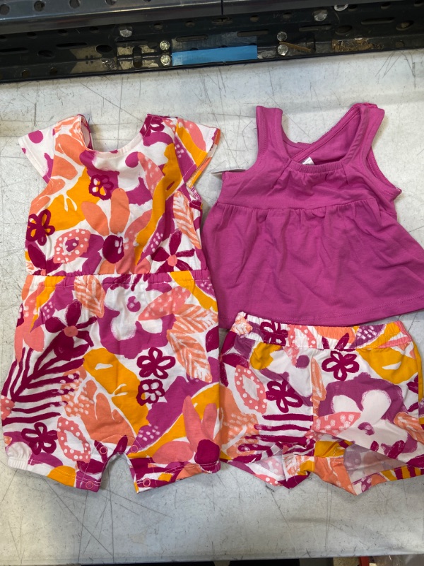 Photo 1 of 3PCS SIZE(S) TWO PIECE (3M) / ROMPER (12M) / JUST ONE YOU MATCHING SET(S)